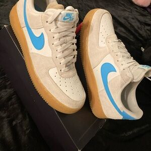 Nike Air Force 1 07 Lv8 Phantomu Baltic Blue Gum